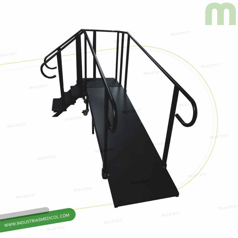 ESCALERA Y RAMPA PARA REHABILITACION