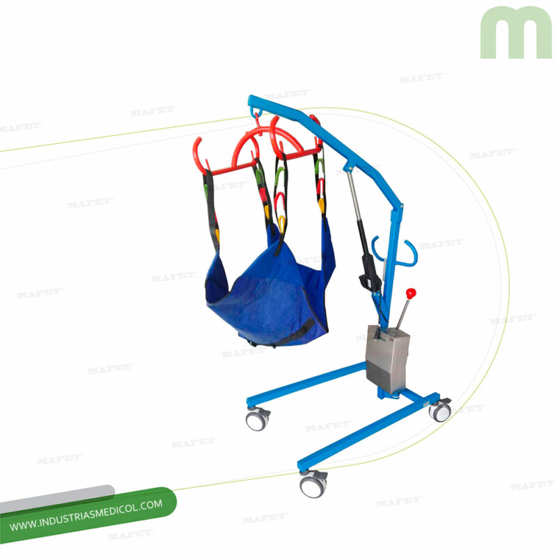 GRUA TRANSPORTE DE PACIENTES