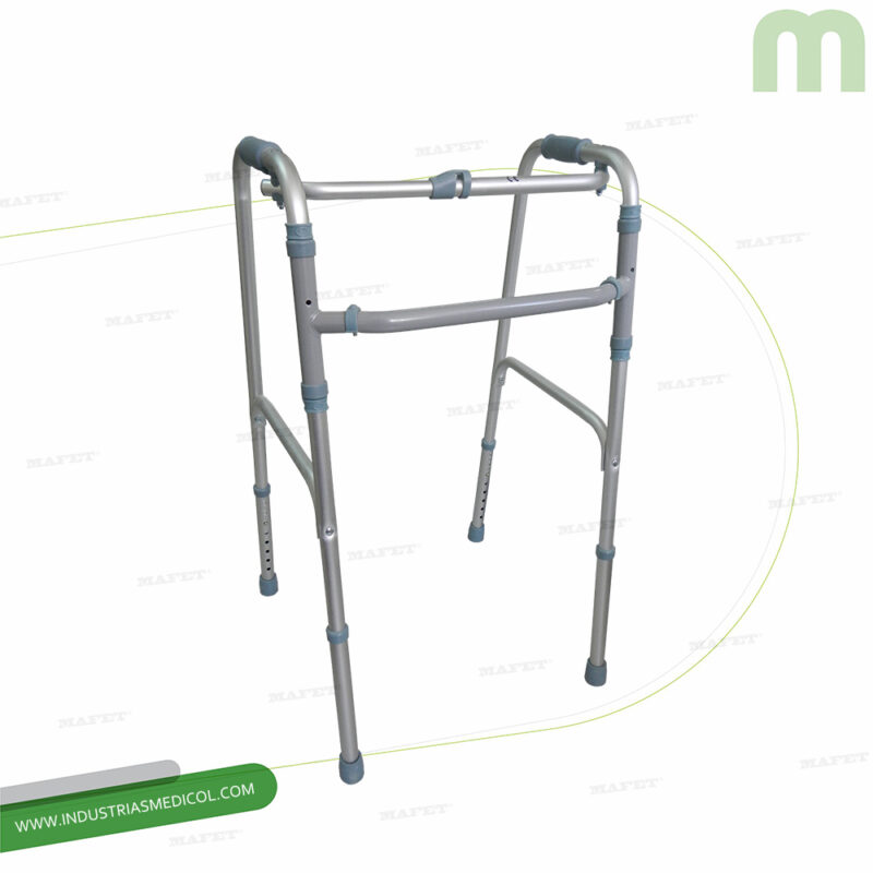 CAMINADOR PLEGABLE EN ALUMINIO