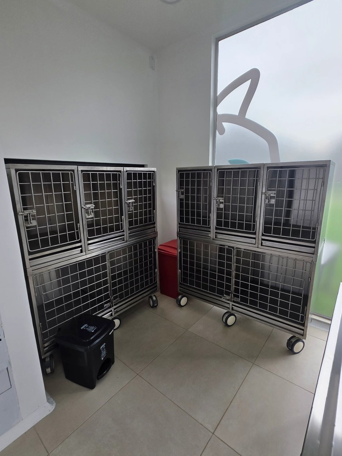 Jaulas de hospitalización en acero inoxidable Industrias Medicol en Multipet