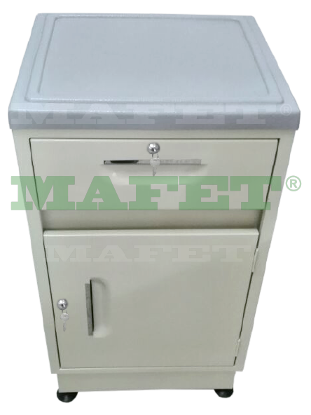 Mesa de noche con bandeja en ABS M-144-abs - Industrias Medicol