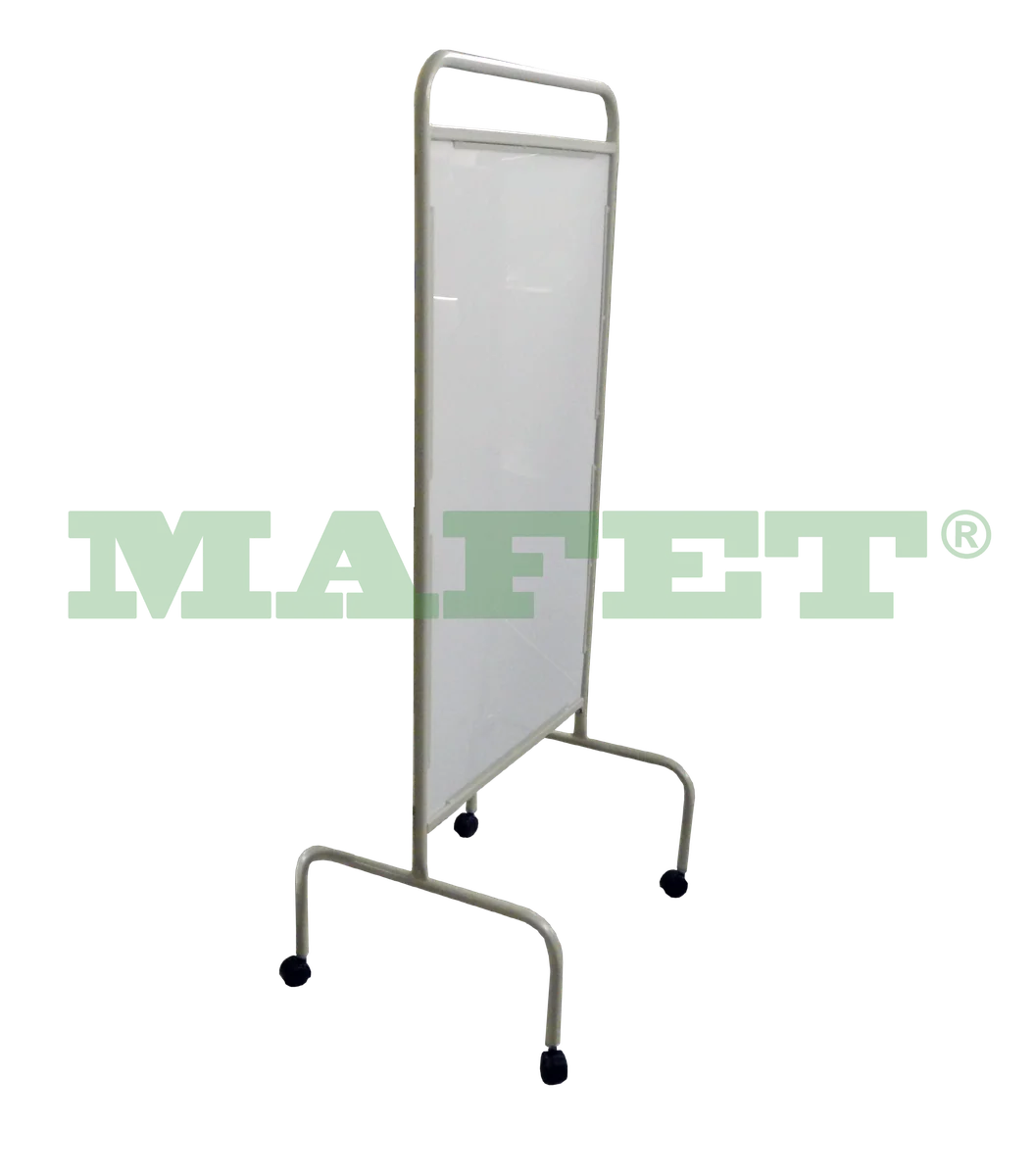 Biombo de un cuerpo con acrílico M-016 - Industrias Medicol